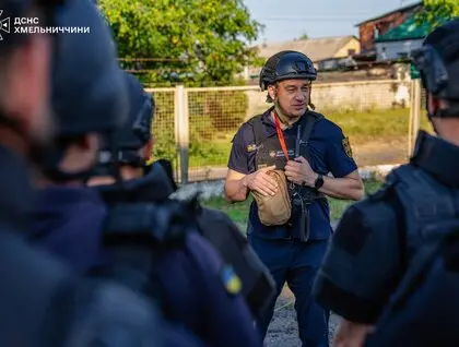 На Хмельниччині досі ліквідовують наслідки вибуху на полігоні ССО