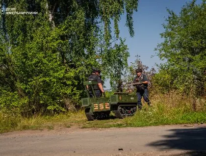 На Хмельниччині досі ліквідовують наслідки вибуху на полігоні ССО