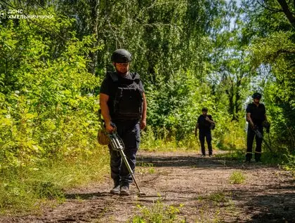 На Хмельниччині досі ліквідовують наслідки вибуху на полігоні ССО