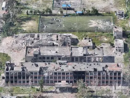 «Орда перетворила місто на лігво смерті і мороку»: військові показали, як Куп’янськ виглядає з висоти пташиного польоту