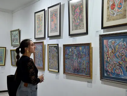 У столиці відкрили виставку графічних Степана Ганжі: 25 творів раніше не показували публіці