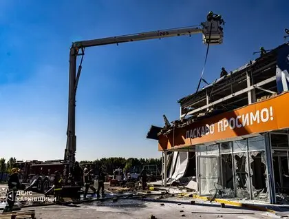 У Харкові росіяни, ймовірно, знищили «Епіцентр»: фото наслідків удару