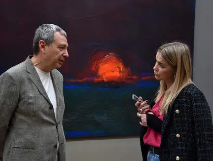 Як Криволап бачить український пейзаж: у Києві відкрили виставку «Світло і колір»
