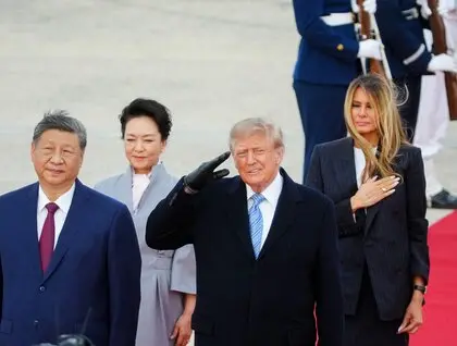 Сі Цзіньпін прибув до США: Трамп особисто зустрів його біля літака