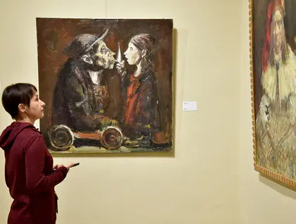 «Людське, занадто людське»: у музеї Шевченка відкрили виставку Ігоря Губського