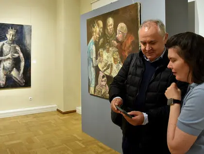 «Людське, занадто людське»: у музеї Шевченка відкрили виставку Ігоря Губського
