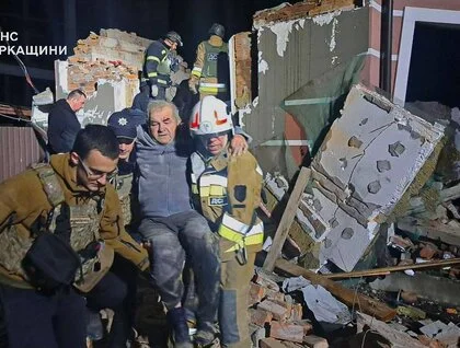 В Умані внаслідок атаки дронів постраждали люди: фото наслідків