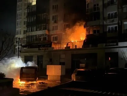 В Умані внаслідок атаки дронів постраждали люди: фото наслідків