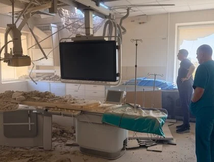 Інститут Стражеска в Києві знову постраждав: перші кадри руйнувань в операційній