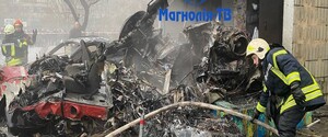 Падение вертолета в Броварах