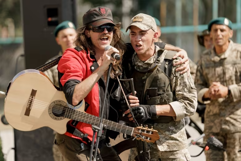 man and guitar